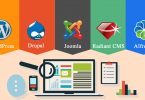 wordpress, drupal, joomla